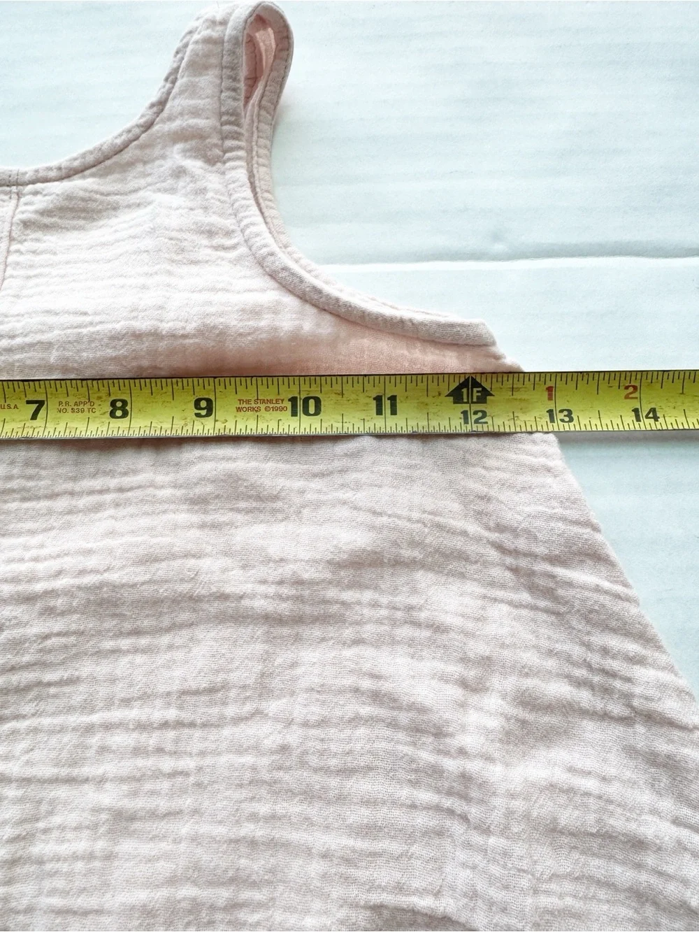 Muslin Cotton Dress in Soft Pink size 2T NWT
